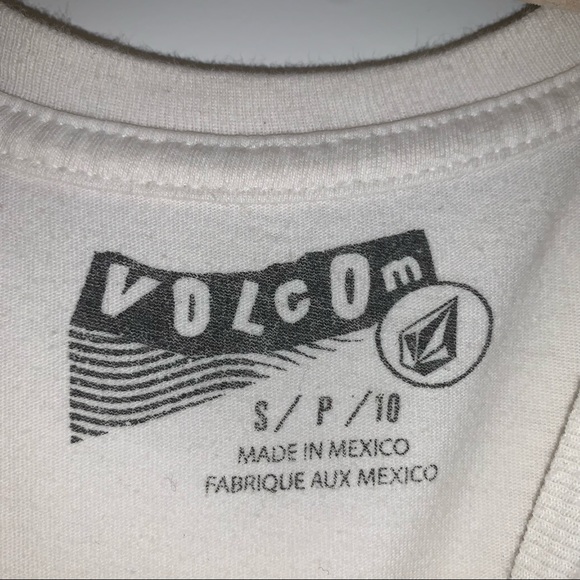 Volcom White Pink Snakeskin Print Graphic Shirt - Picture 4 of 6